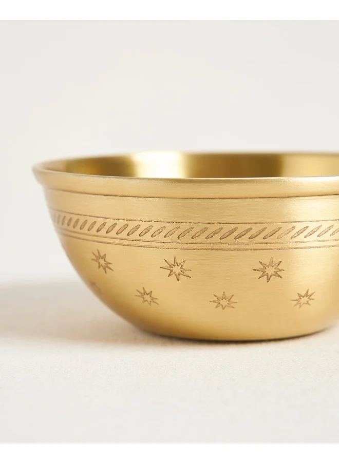 Chumbak Sitara Brass Bowl