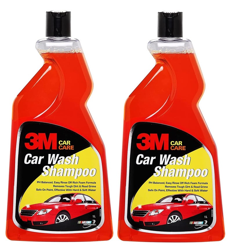 3M Car wash Shampoo, High Foam, Remove tough dirt, Safe on paint (1L Each, Pack of 2) - Image 4