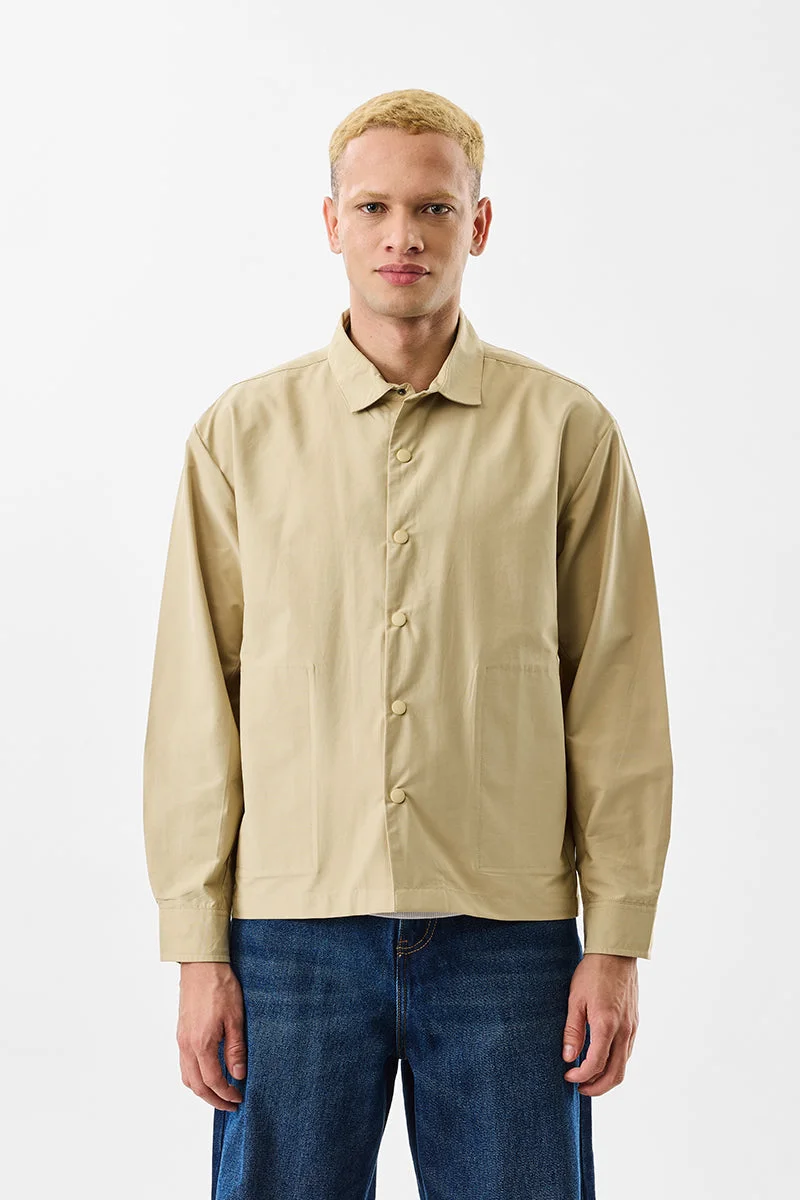 SNITCH جاكيت بيج بقصة عادية