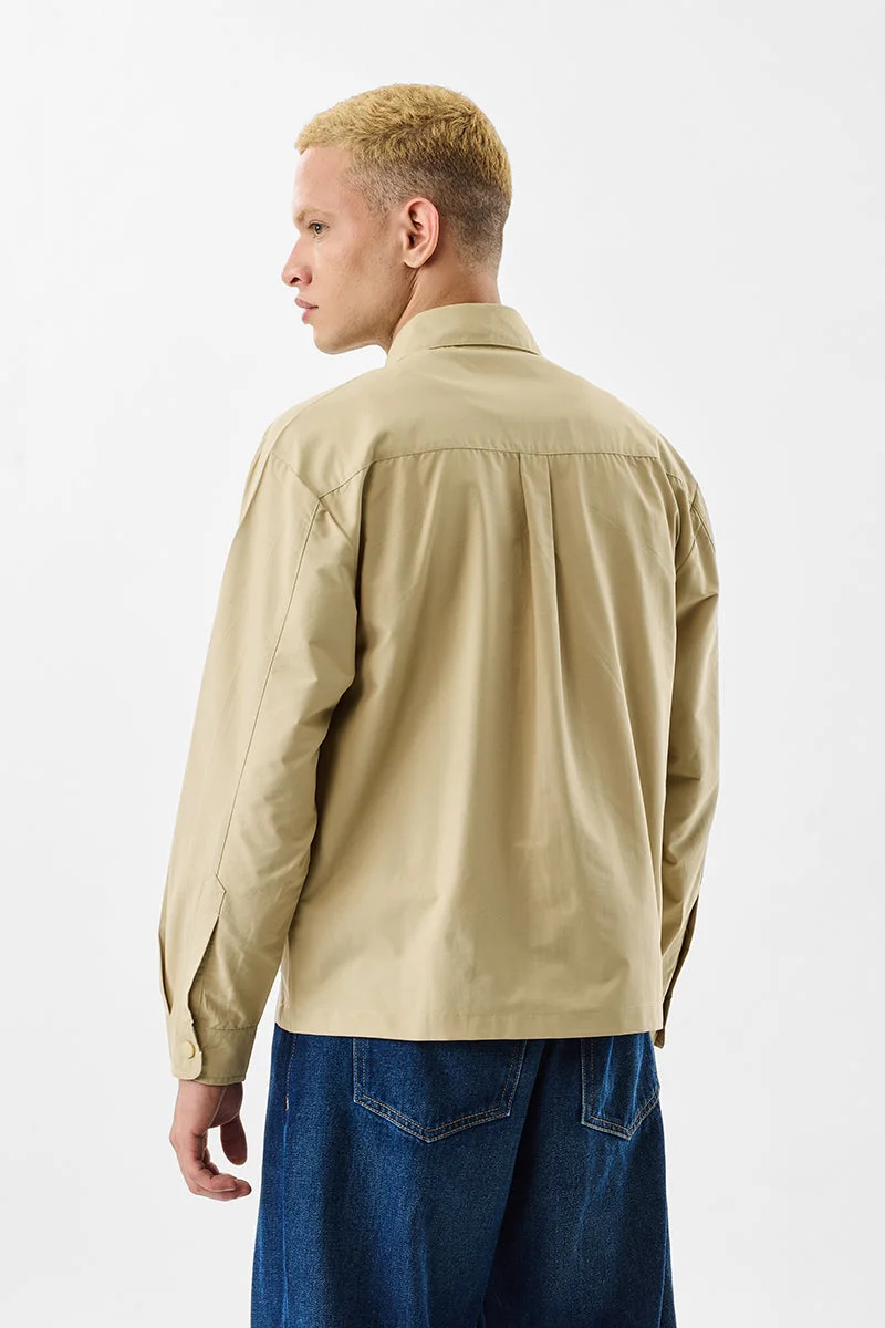 SNITCH جاكيت بيج بقصة عادية