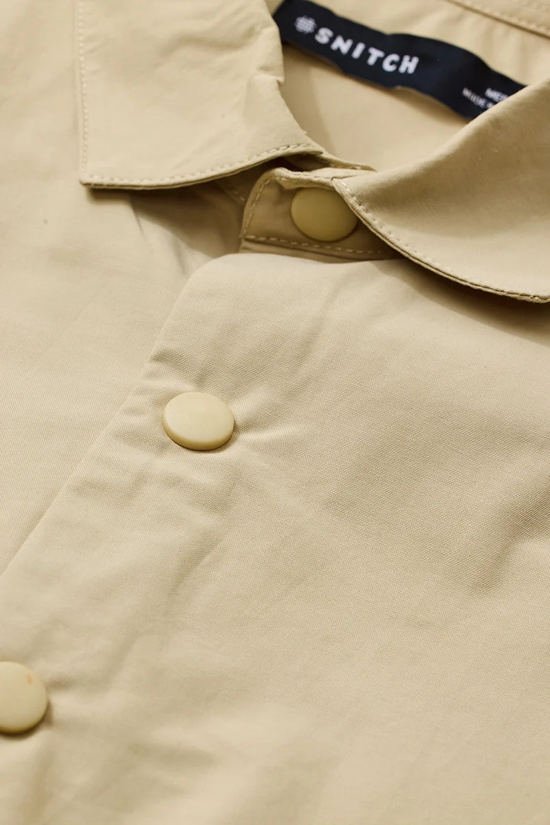 SNITCH جاكيت بيج بقصة عادية