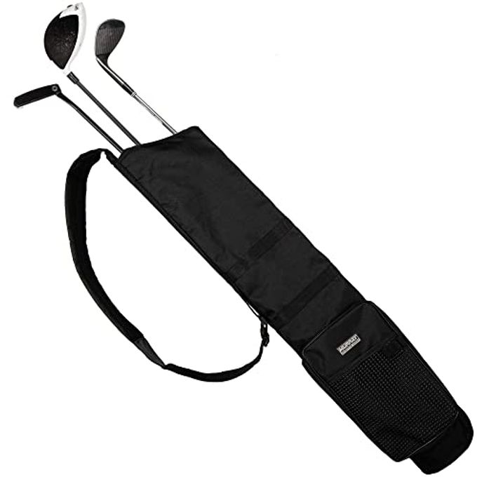 Murray Sporting Goods Golf Sunday Bag | Black Lightweight Travel Carry Sunday Golf Bag With Cushioned Shoulder Strap For Driving Range Practice Easy Transport For Beginners, Youth, Adult Or Seniors - Image 4