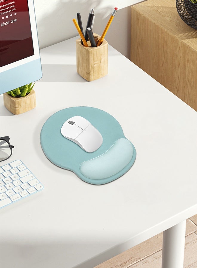 MaWadda Ergonomic Anti-Slip Silicone Mouse Pad Durable Polyurethane Bottom Mouse Pad Small Gaming Mouse Pad Laptop Accessories with Wrist Rest - Image 5