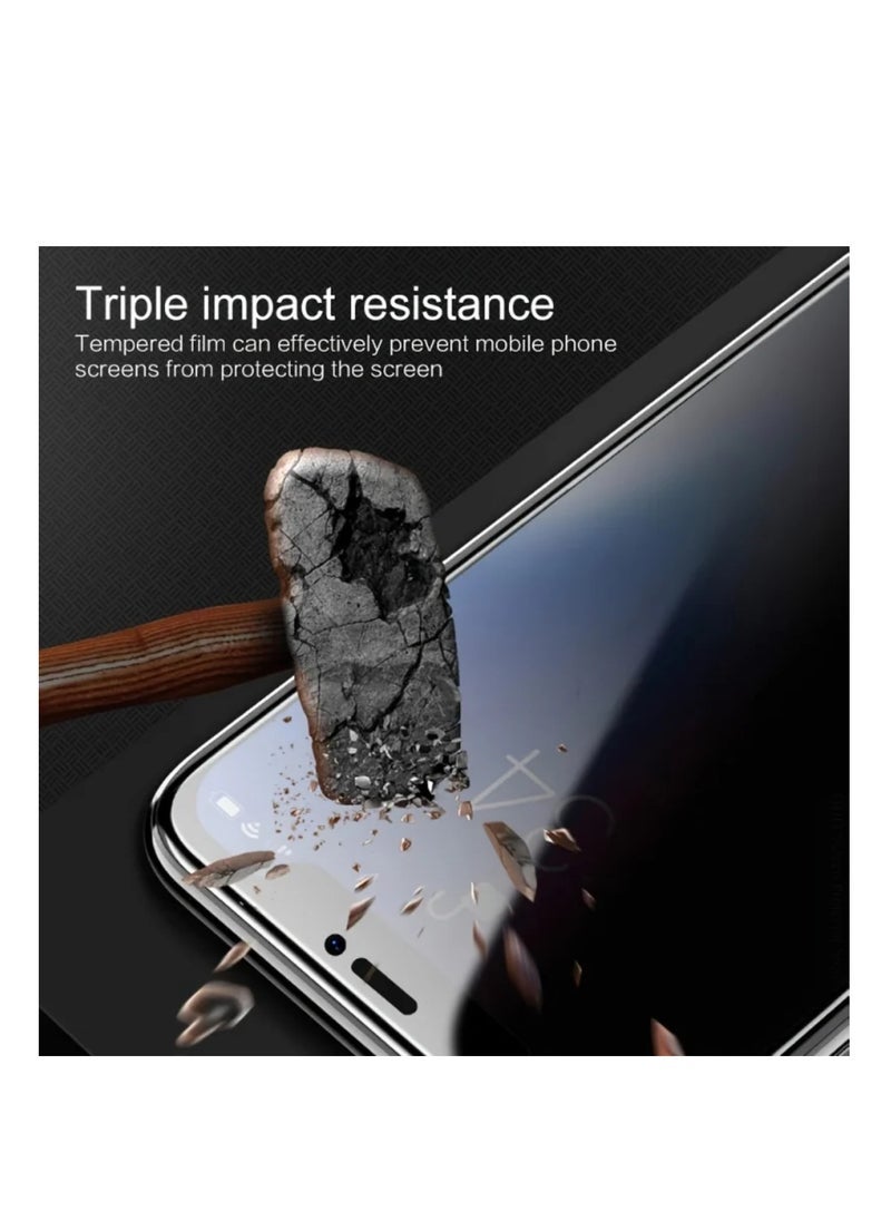 TIGER iPhone Tempered Glass 3 Pack Privacy Screen Protector Set For iPhone 13 Mini 5.42 Inch Anti-Spy Tempered-Glass, Scratch Resistant iPhone Glass Full-Coverage Glass (Privacy, iPhone 13 Mini) - Image 5