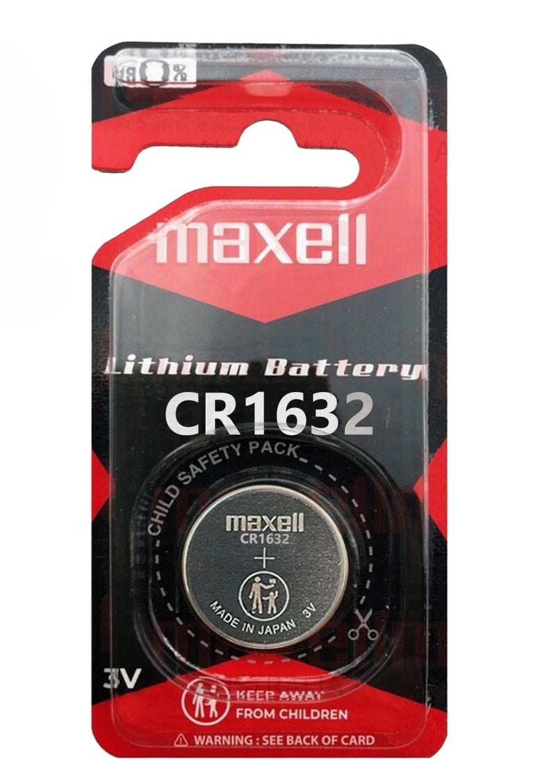 Maxell 1-Piece Maxell CR1632 Lithium 3V Japan Battery - Image 1