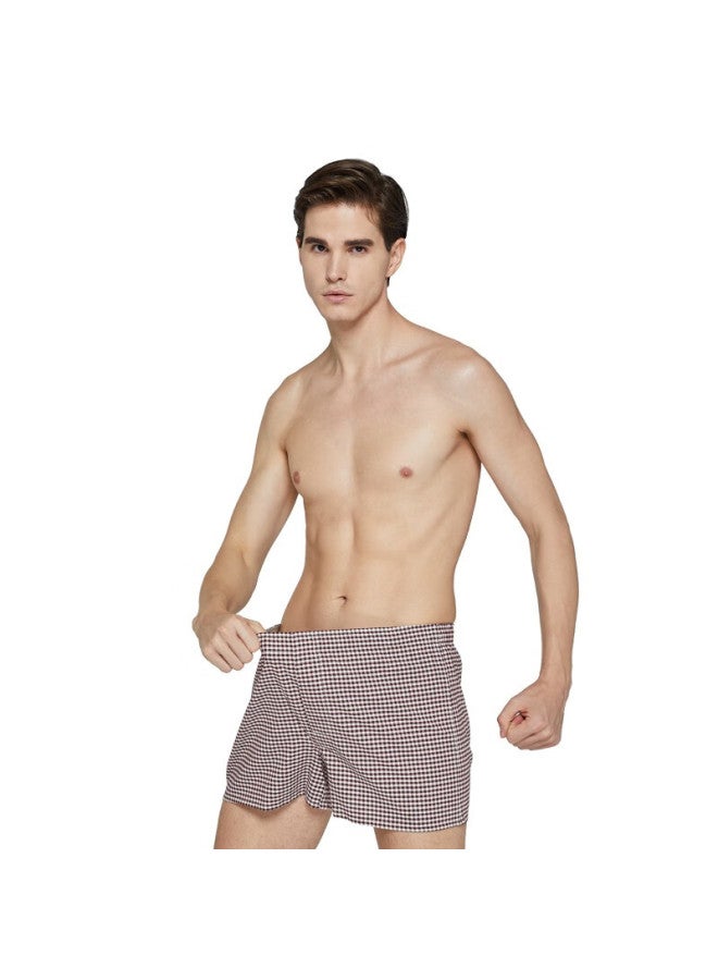 Bxman Loose Men's Underwear Men's Boxer Shorts Pure Cotton Twill Alro Shorts Men's Sleep Shorts 916 Set 185xxl - Image 1