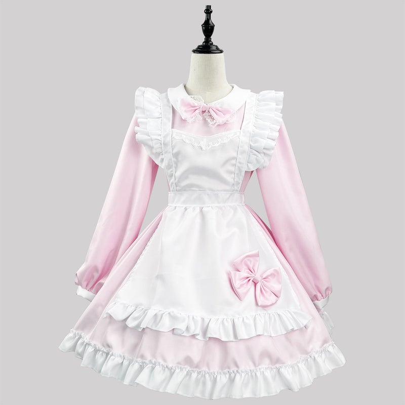 Original Super Cute Japanese Black And White Maid Suit Long-Sleeved Maid Suit Cosplay Performance Suit - Image 1