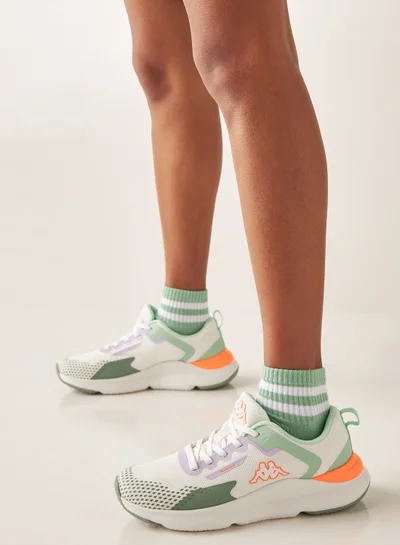كابا Womens Panelled Lace Up Sports Shoes