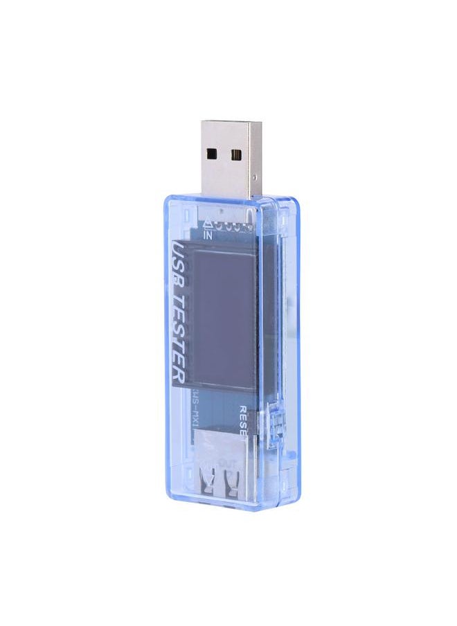 Thoraya USB QC2.0 LCD Current Voltage Meter Battery Capacity Power Tester Voltmeter Ammeter (Blue)  - Image 3