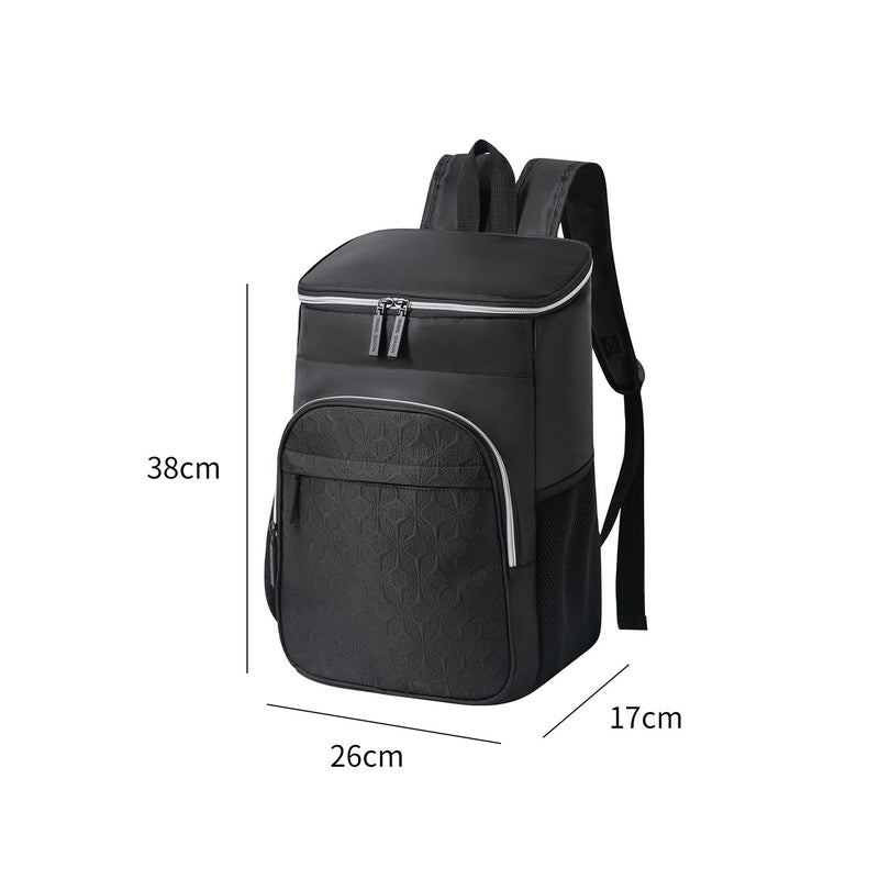 Waterproof Double Shoulder Crossbody Insulated Lunch Bag - Travel & Outdoor Handbag for Picnic - Image 1