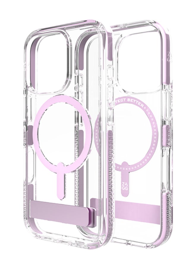 ZAGG - Zagg Piccadilly Snap Case with MagSafe + Kickstand - iPhone 16 Pro Max - Image 1