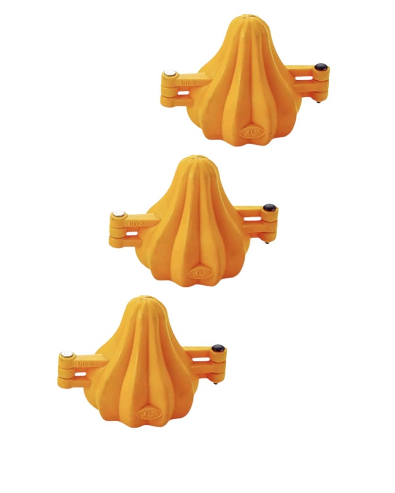 Regalo Multi Utility Plastic Modak Mould Set for Ganesh Festival Includes Different Size of Modak Set of 3 (Large) - Image 5