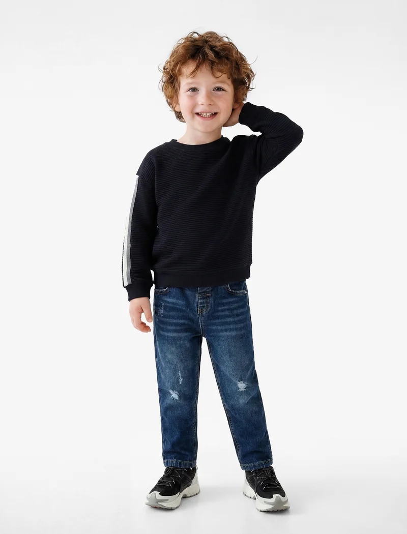 Koton Cotton Oversize Sweatshirt