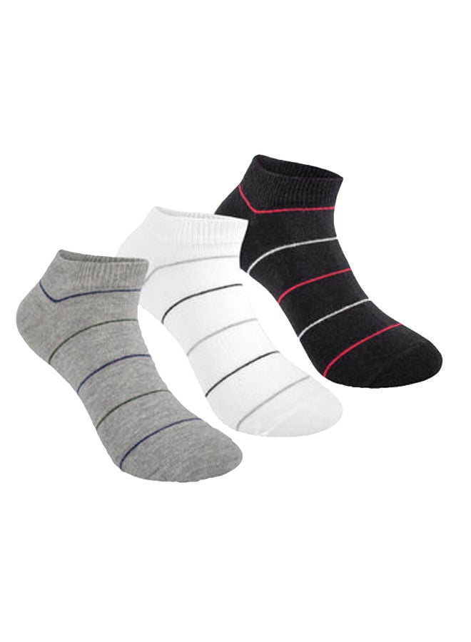 STITCH Boys Pack of 3 Lycra Ankle Casual Socks - Image 1