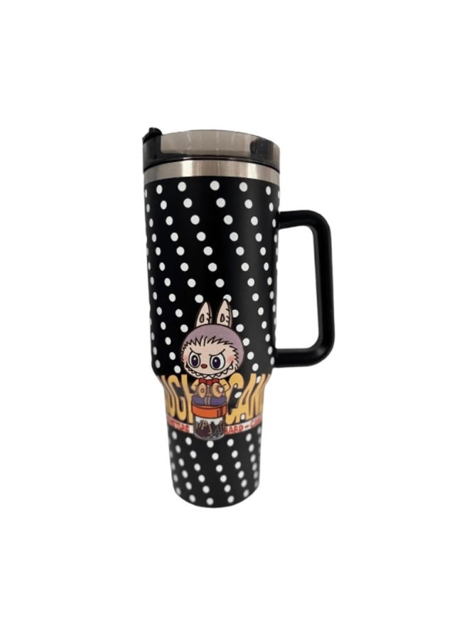 LABUBU Stanley x Labubu Limited Edition Quencher H2.0 Tumbler | 40oz Insulated Cup with Handle, Spill-Proof Lid & Straw | Premium Stainless Steel Travel Mug for Hot & Cold Drinks - Image 4