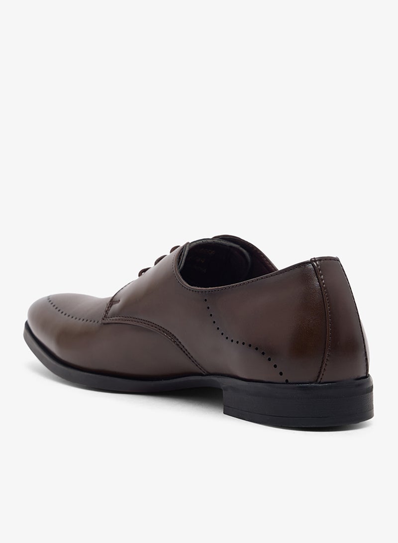 Robert Wood Brogue Detail Formal Lace Ups - Image 2