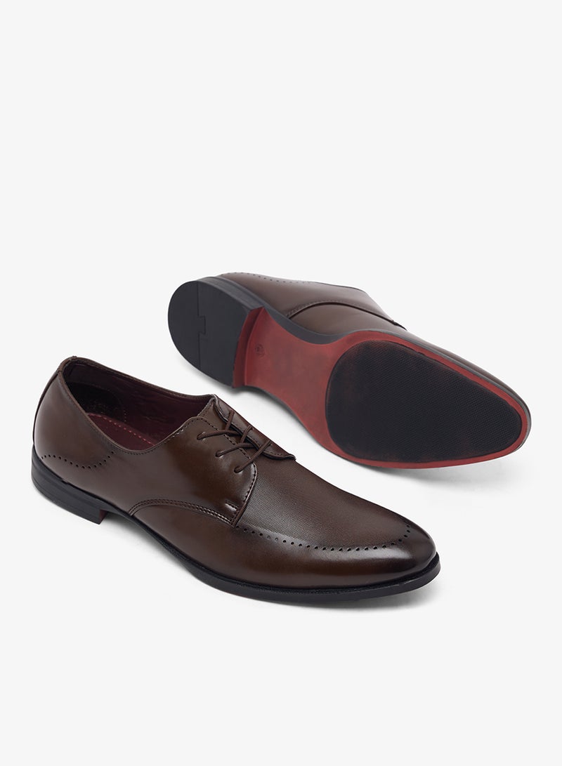 Robert Wood Brogue Detail Formal Lace Ups - Image 3
