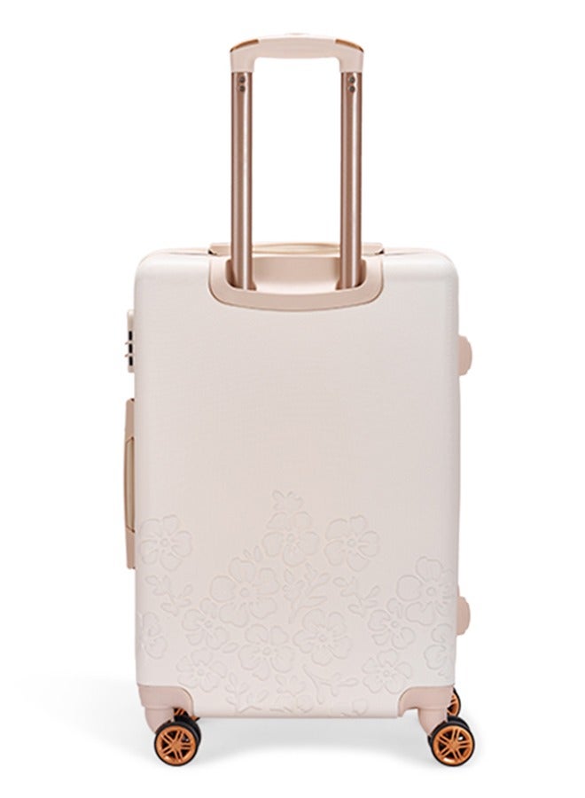 LIMRA Cabin Carry Check-In Luggage Trolley Size 20 inch Beige - Image 3