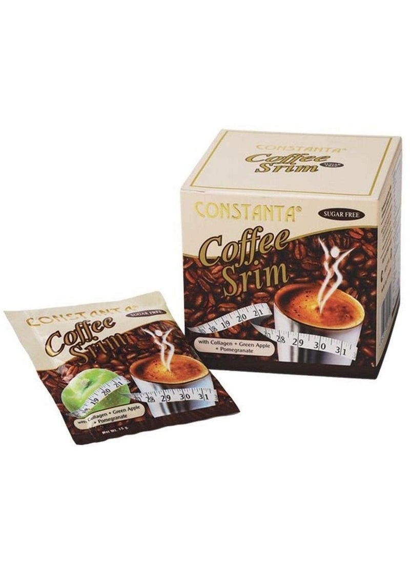 CONSTANTA Coffee Body Srim With Sugar Free 12 Sachets 180 grams  - Image 2