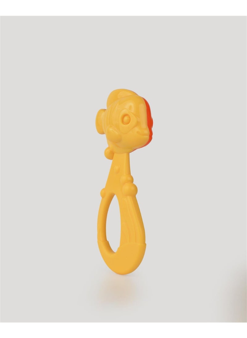 Let's Be Child Lc Double Color Fish Rattle Yellow  - Image 3