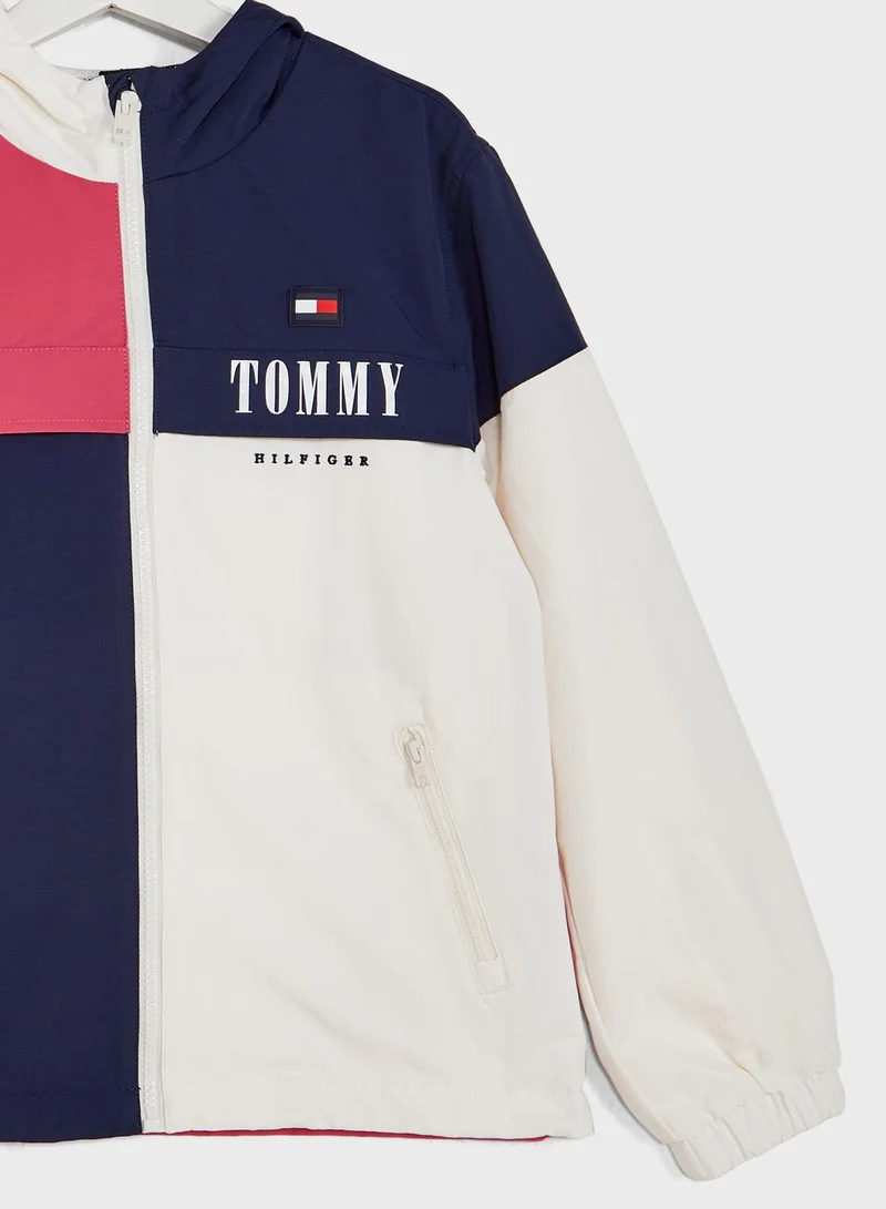 TOMMY HILFIGER Youth Colour Block Jacket