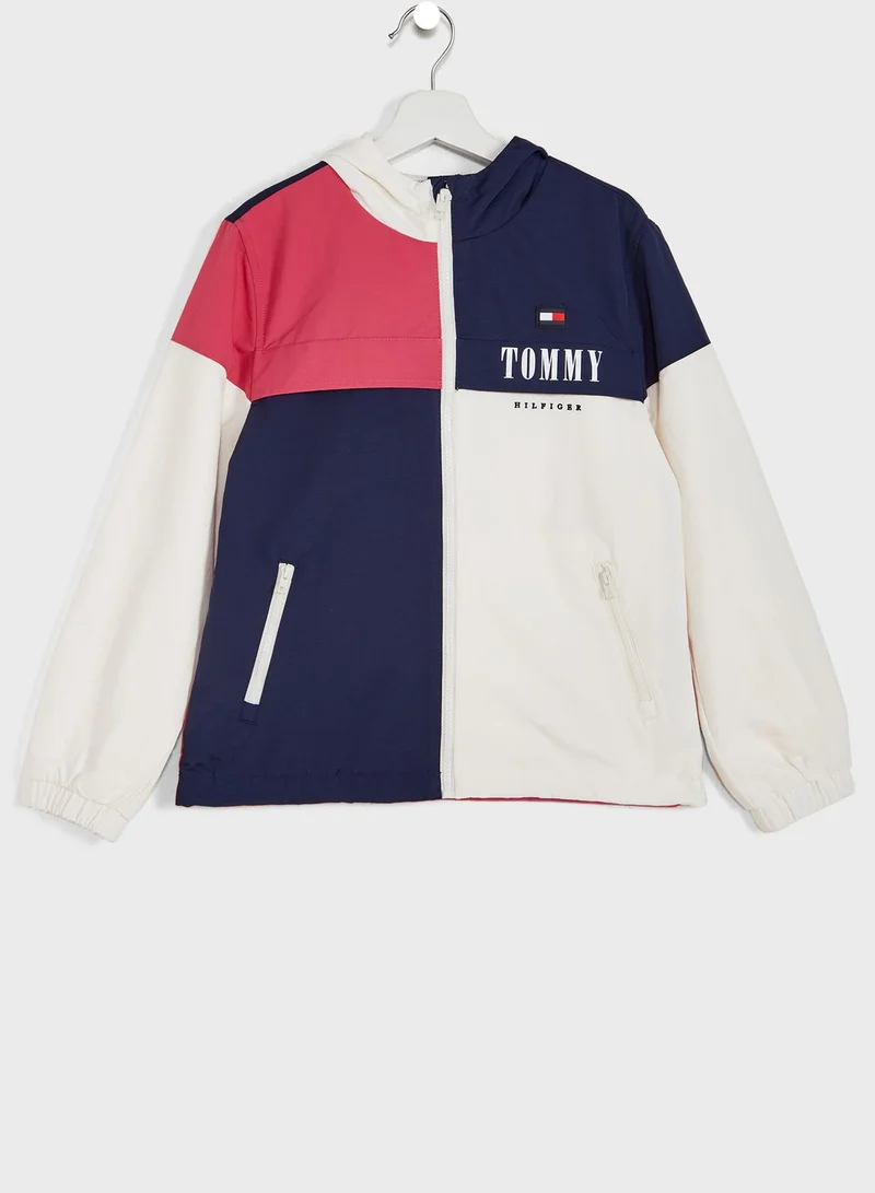 TOMMY HILFIGER Youth Colour Block Jacket