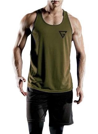 Ghassy Co. تي شيرت داخلي للياقة البدنية للرجال بتقنية جفاف Y-Back جيم GYM-101  - Image 2