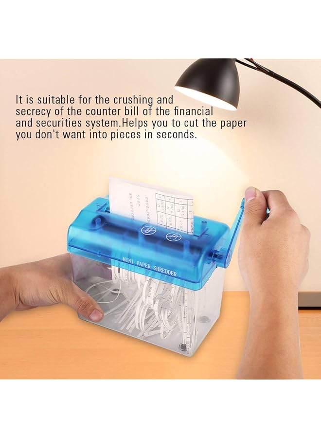 إيروريكس جهاز تقطيع ورق يدوي محمول ومدمج بحجم A6 للاستخدام المنزلي والمكتب - Image 3