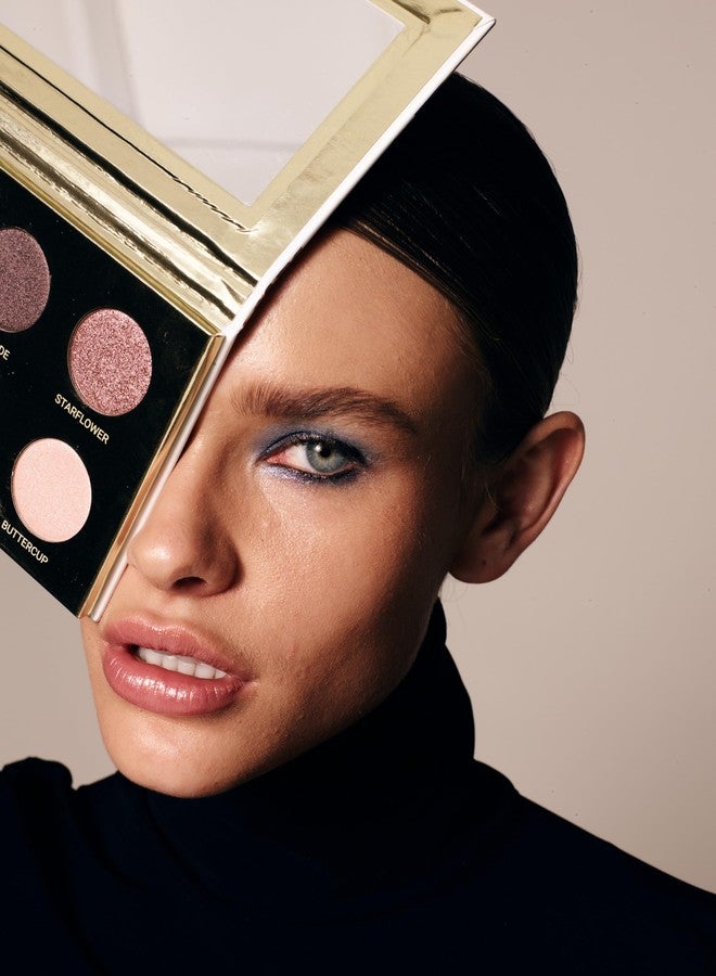 ترو+لوستشيوس باليت ظلال العيون True + Luscious Flora Furiosa - مطفية، لامعة، ساتانية - نباتية، خالية من التلك، ولم تُجرَّب على الحيوانات - 10 ألوان غنية بالأصباغ - Image 3