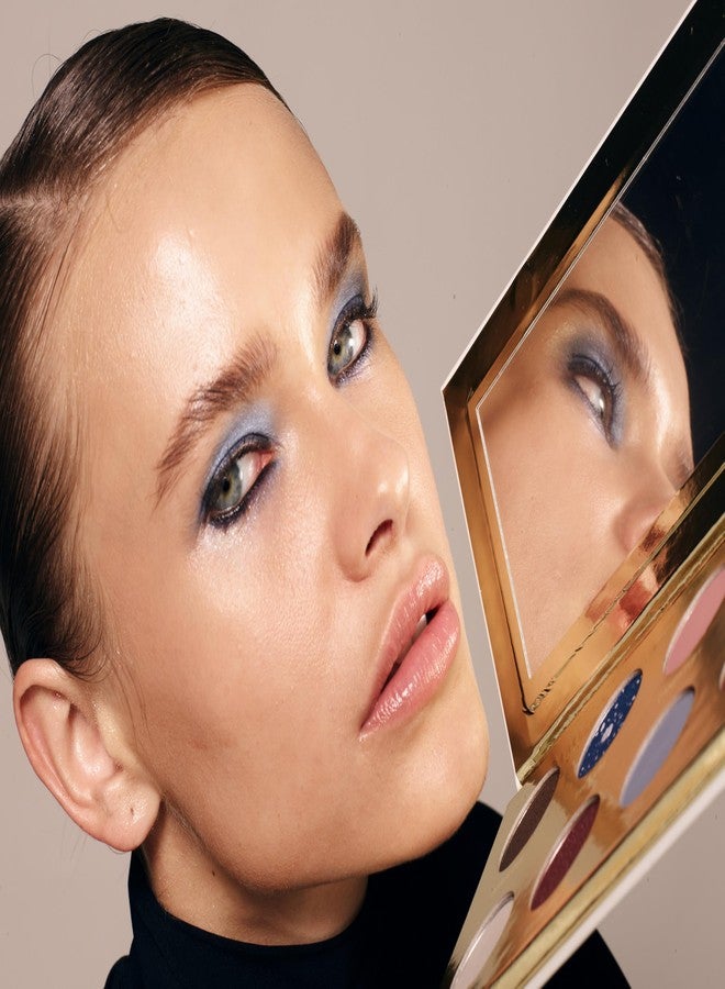 ترو+لوستشيوس باليت ظلال العيون True + Luscious Flora Furiosa - مطفية، لامعة، ساتانية - نباتية، خالية من التلك، ولم تُجرَّب على الحيوانات - 10 ألوان غنية بالأصباغ - Image 2