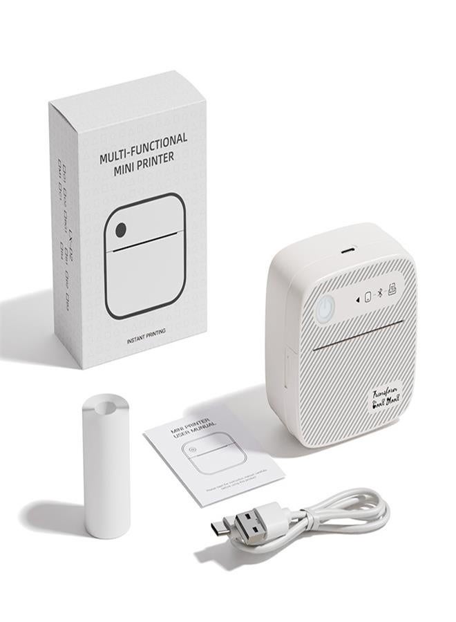 Portable Mini Thermal Printer: Bluetooth Wireless Connection, Ideal for Photo & Label Printing - Image 1
