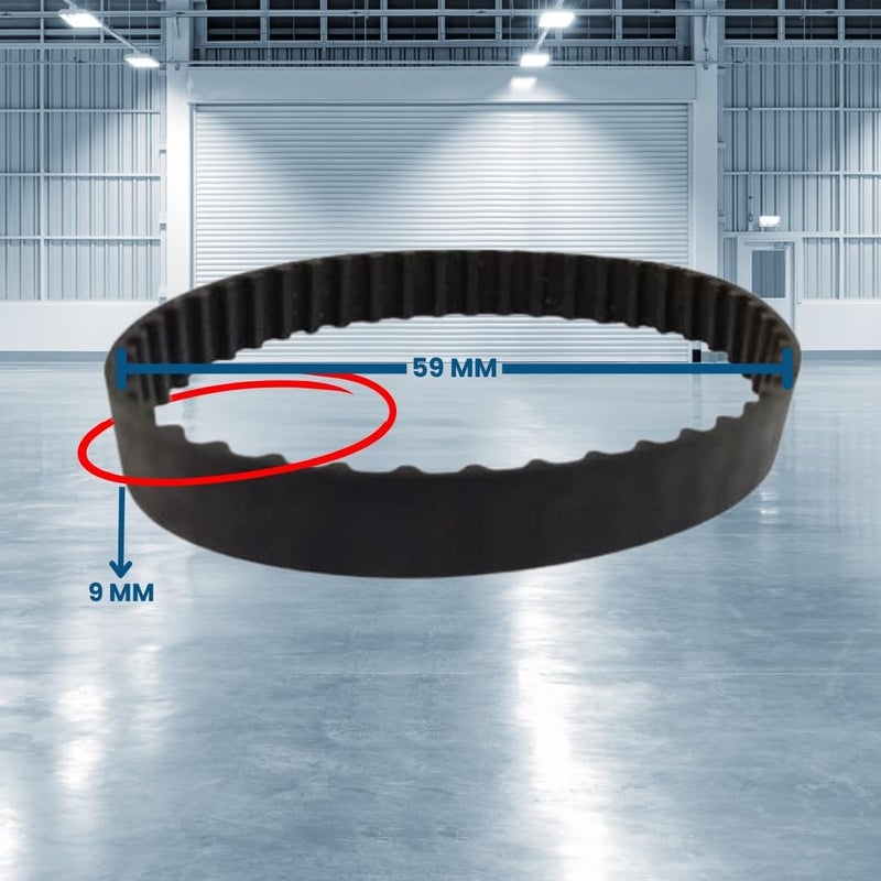 Smartpack Timing Belt for Packaging of High-Speed Batch Coding Machine’s Spare Parts | Packaging Machine Spare Parts | Durable Timing Belt | Pack of 1 Size - 70xL037 - Image 4
