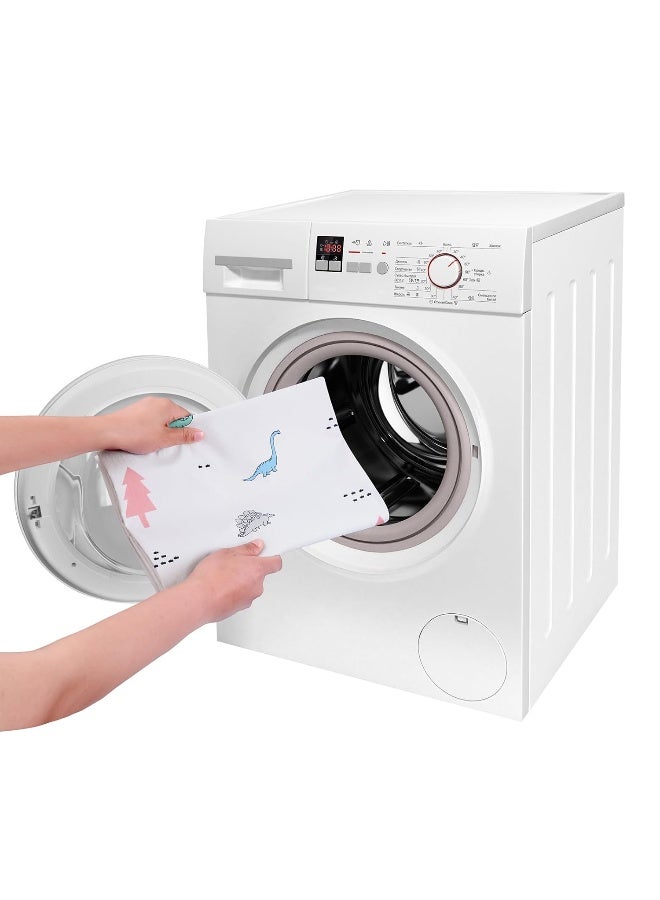 WOMUMON 51” Baby Splat Mat for Under High Chair/Arts/Crafts, Washable Waterproof Anti-Slip Floor Splash Mat, Portable Wipeable Spill Mat and Table Cloth - Image 5