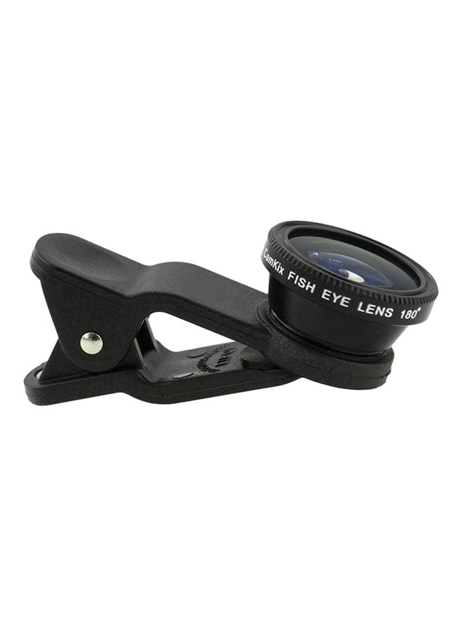 Loquat 3-In-1 Mobile Camera Lens Set Black 
