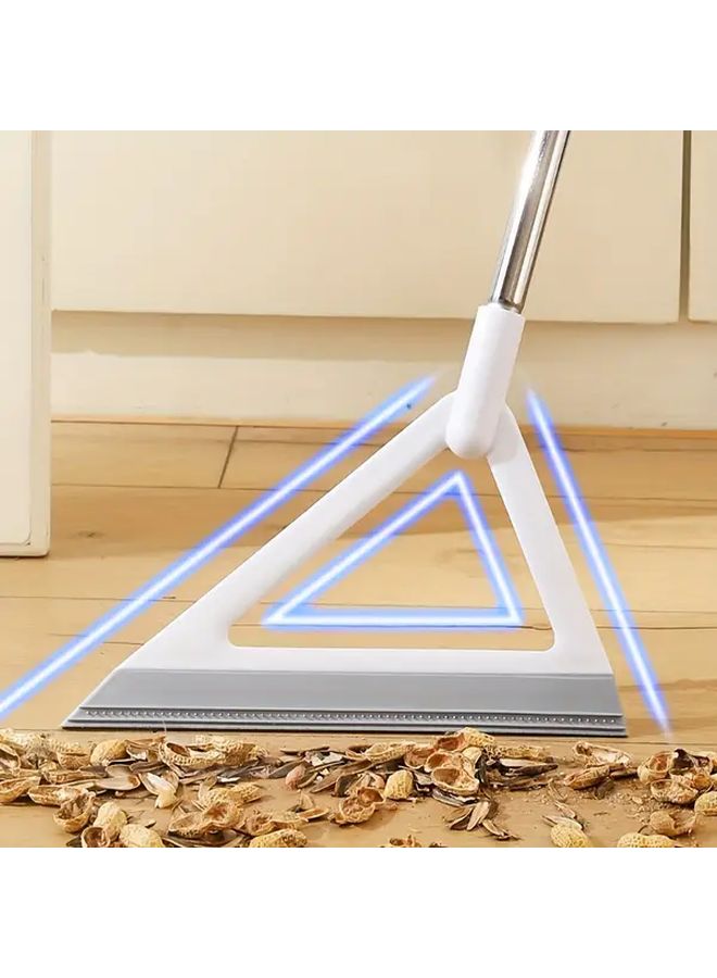 مجموعة مكنسة وممسحة السحر الأبيض لتنظيف الأسطح المتعددة في المطبخ والحمام والأرضيات - Image 5