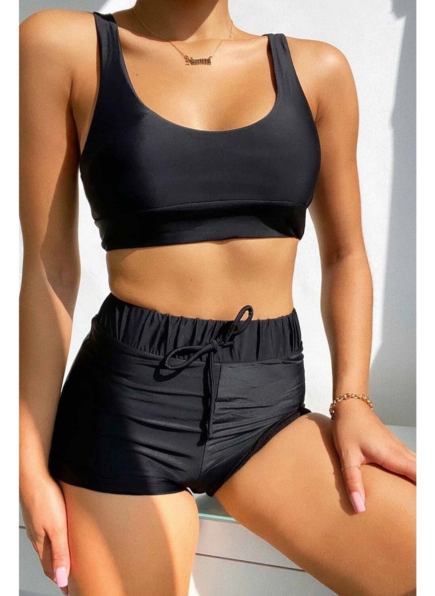 Angelsin Shorts Tankini Bikini Set  - Image 1