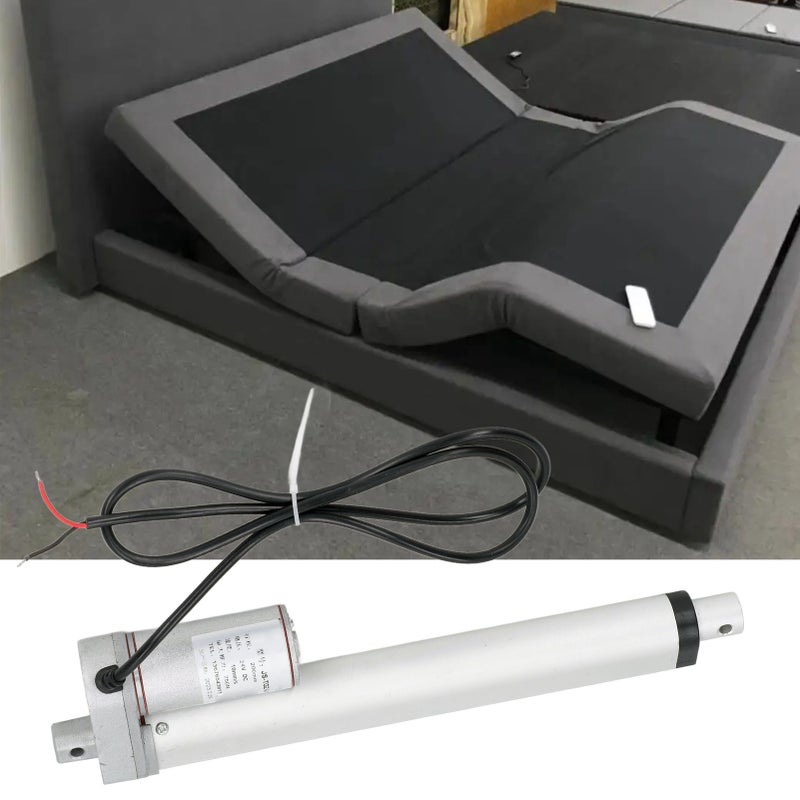 Linear Actuator White 200mm Stroke 750N IP65 Motor Linear Actuator for Cylinder Electric Sofa 24V Linear Actuator - Image 3