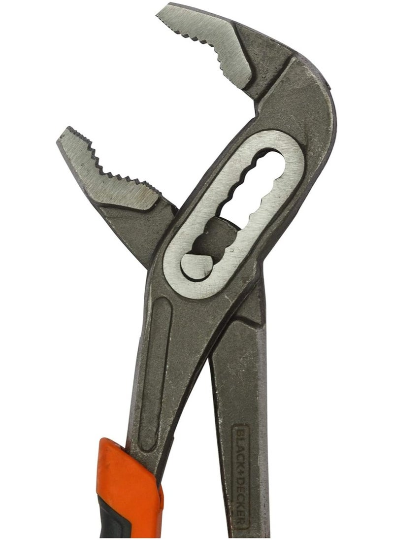 BLACK+DECKER Black+Decker 250mm Bimaterial Steel Waterpump Pliers - BDHT81589  - Image 3