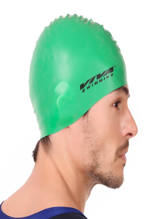 Viva Sports SUR Swimming Cap (Green) - Image 1