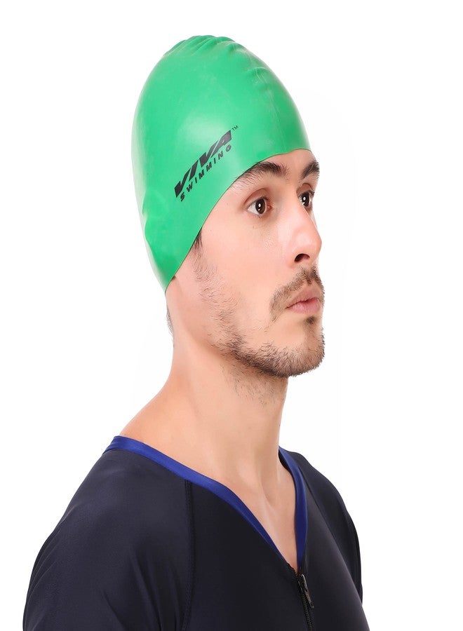 Viva Sports SUR Swimming Cap (Green) - Image 3