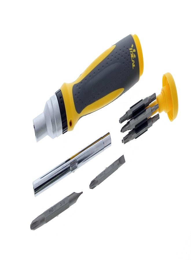 ايديال مفك براغي متعدد الرؤوس IDEAL Electrical 35-688 21 في 1 مزود بصامولة ملتوية - Image 2
