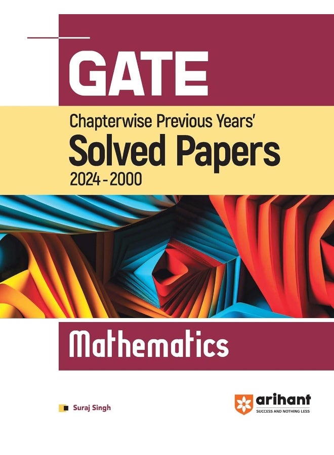 GATE Chapterwise Previous Years' s Solved Papers(2024-2000) Mathematics  - Image 1