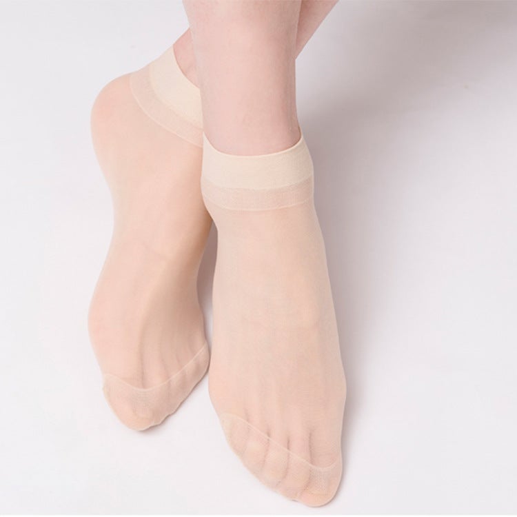 Crystal Sheer 5D Thin Socks for Women Light complexion - Image 1