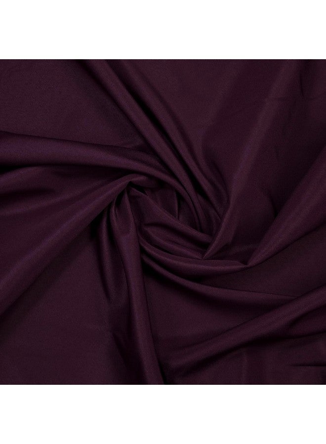 Gee Di Moda Fitted Tablecloth - 72 x 30 Inch Eggplant Fitted Table Cloth for 6 Foot Rectangle Table - Heavy Duty Washable Fabric - for 6 Ft Buffet Table Holiday Party Dinner Wedding & Trade Show - Image 4