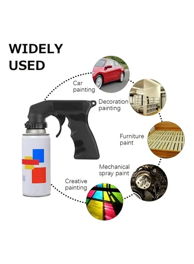 4Pcs Mixing Colors Spray Paint Gun With Full Grip Trigger For Auto Maintenance - Image 3