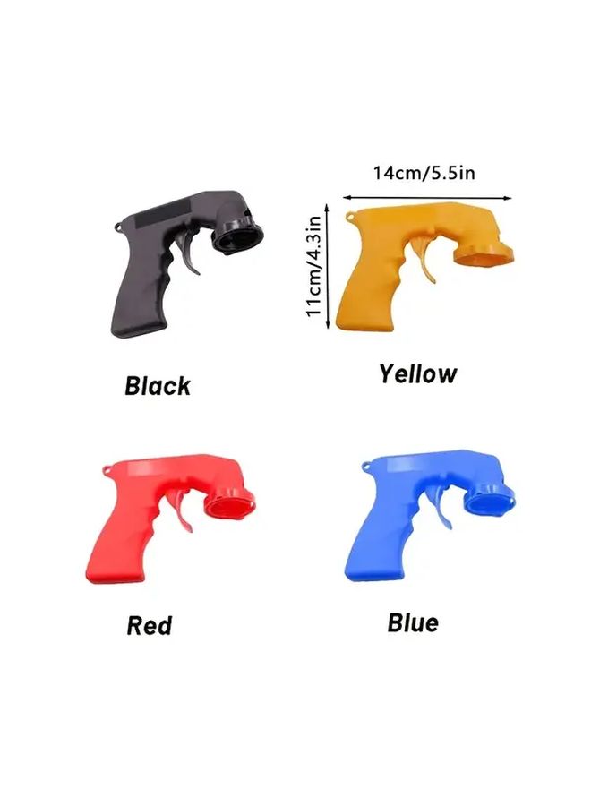 4Pcs Mixing Colors Spray Paint Gun With Full Grip Trigger For Auto Maintenance - Image 2