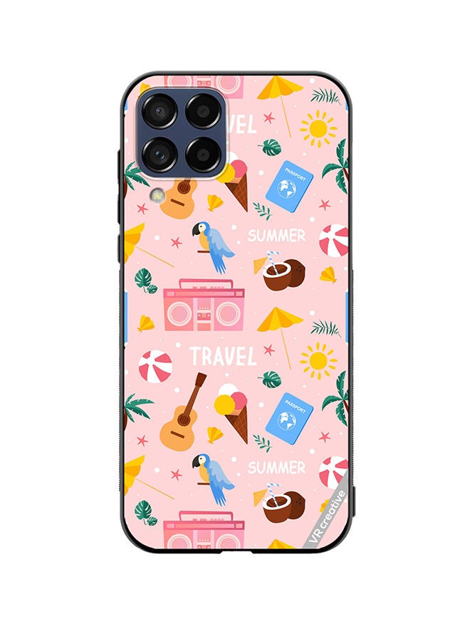 VR CREATIVE Protective Case Cover For Samsung Galaxy M53 Summer Season Pattern Design Multicolour - Image 1