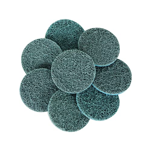 kimllier 50Pcs 2 Inch Blue Quick Change Surface Prep Conditioning Discs, R-Type Fine Disc for Cleaning, Finishing and Deburring on Metals - Image 1