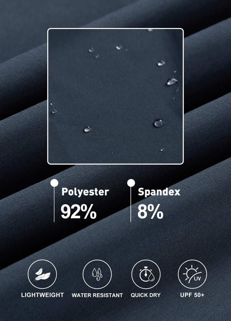 Libin Women's Cargo Joggers Lightweight Quick Dry Hiking Pants Athletic Lounge Casual Travel, Navy S - Image 5