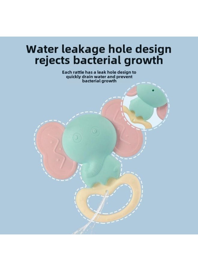 Newborn Baby Rattle Teeth Gel Baby Toy 0-1 Year Old Molar Bite Boiled Bed Bell Accessories-Color: Pepper  - Image 5